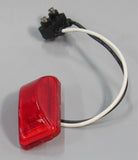 2.5" Rectangle Red  LED Trailer Marker Lights Stop Tail Turn Rear Park 10 pcs