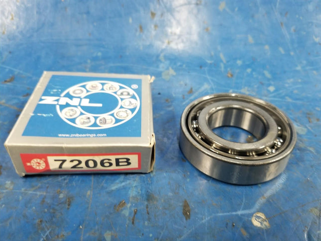 ZSK 7206B Class 5 Angular Contact Bearing Replaces NTN or Nachi 7206B 30mm Bore - getexcess