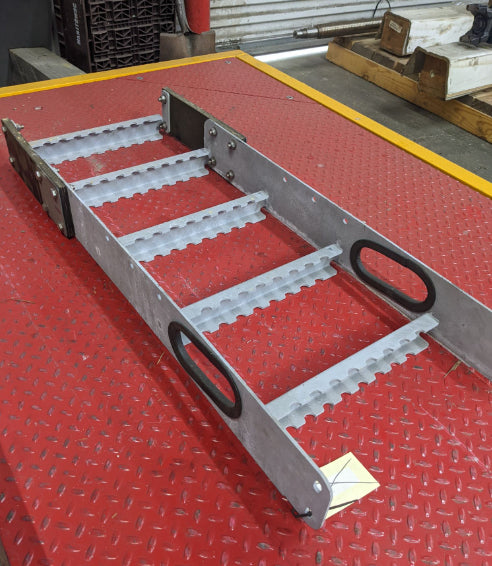 2 Piece Ladder Assembly Manitowoc 80025188 KIT 80049682 43" x 17.5" x 5"