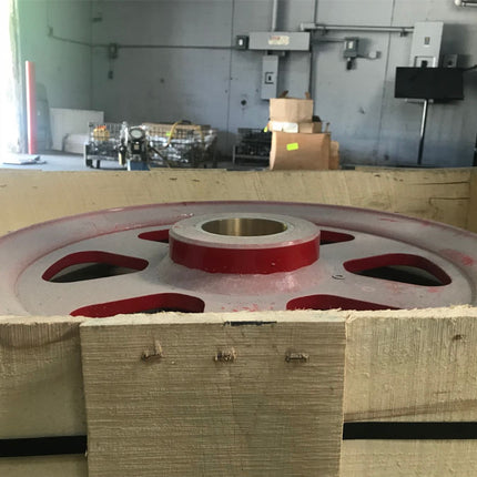 Crane Sheave Pulley 27" OAD for 2.25" DIA Steel Cable - getexcess