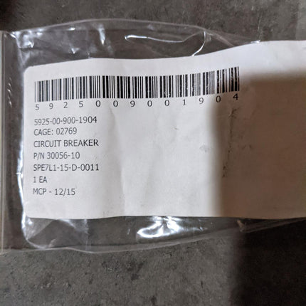 Circuit Breaker 1512-1-10 Military 5925009001904
