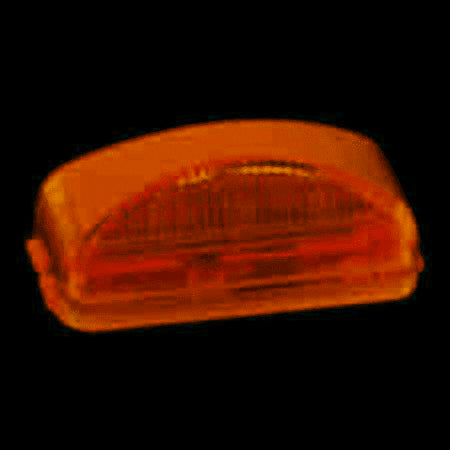 Roadpro RP-1559 2.5" x 1.25" LED Sealed Light with 2 Plug 6 Amber - getexcess