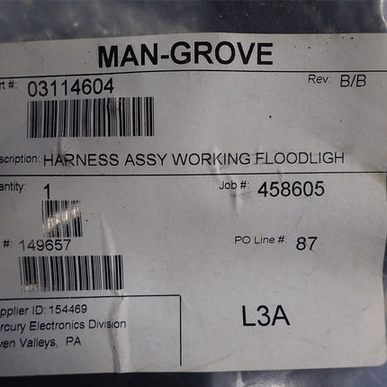 Working Floodlight Harness Assembly Manitowoc 03114604 - getexcess