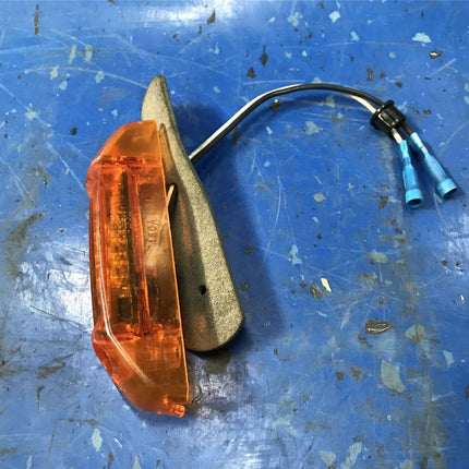 4.25" Oval Amber  LED Trailer Marker Lights Backup Stop Tail Turn Rear Park 4 pcs