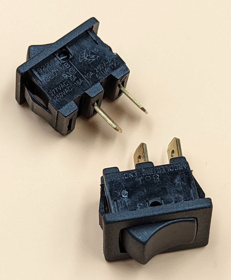 LOT of (10) Arcoelectric 8601VB Miniature Rocker Switch Momentary (ON ...