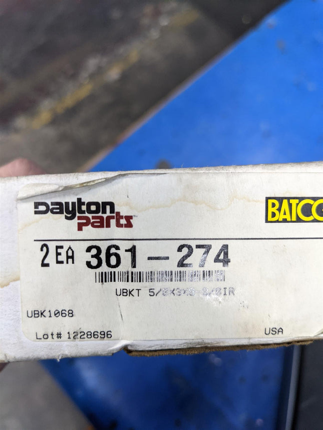 Semi Round U-Bolt Kit Dayton Parts 361-274
