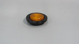 2" Round Amber  LED Trailer Marker Lights Stop Tail Turn Rear Park 2 Pin