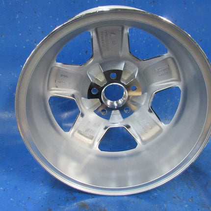 Mopar Genuine OEM 17 X 6.5 Chrome 5-spoke Cast Aluminum Wheel Dodge Caliber