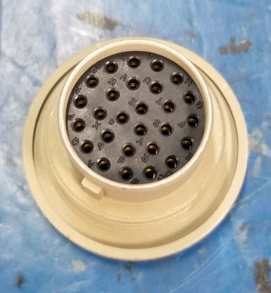 SINCGARS Electrical Receptacle Connector NOS MIL-SPEC 27 Pin Circular 5935012984991