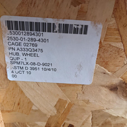 Wheel Hub and Cup Assembly A333Q3475 2530012894301 Axletech Meritor Rough Terrain