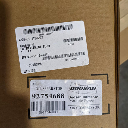 Air Oil Separator Fuel Fluid Filter Element Ingersoll Rand Rotary Screw Compressor EP-30SE EP-40SE