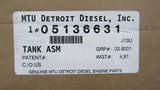 Detroit Diesel MTU Fuel Tank ASM Stainless Steel 05136631 53 Series Group 02.6001