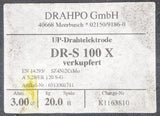 DRAHPO Welding Wire DR-S 100 X Spool 3.0 20 kg 46 LB Spool SZ4Ni2CrMo