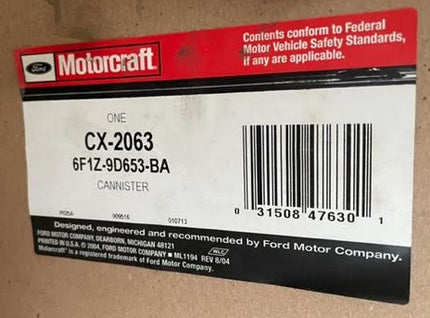 Vapor CanisteOEM Ford Vapor Canister Fuel Gas Emission Taurus 06-07 3.0L V6 6F1Z-9D653-BAr