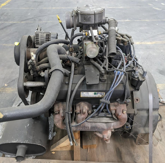 PSI GM Vortec V6 4.3L PROPANE Industrial Manlift Engine Forklift USED