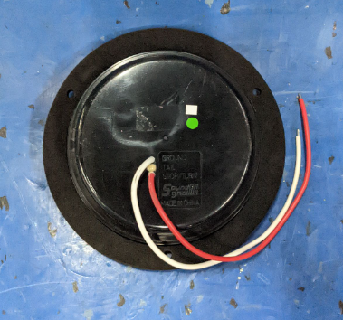 4" Reverse Clear White Light with Flange BBCVR44B3W-NC 10008905