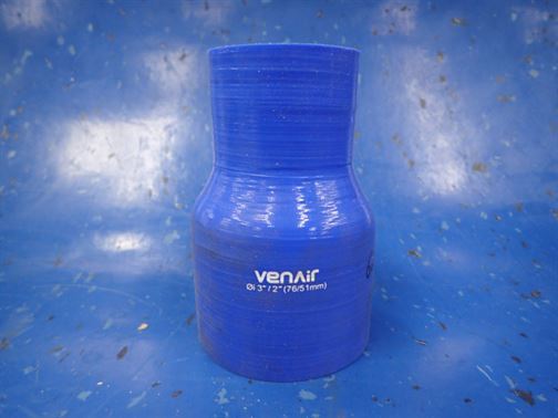LOT OF (2) Straight Reducer Silicone Coupler Hose 76mm - 51mm VenAir 625001060529AM - getexcess