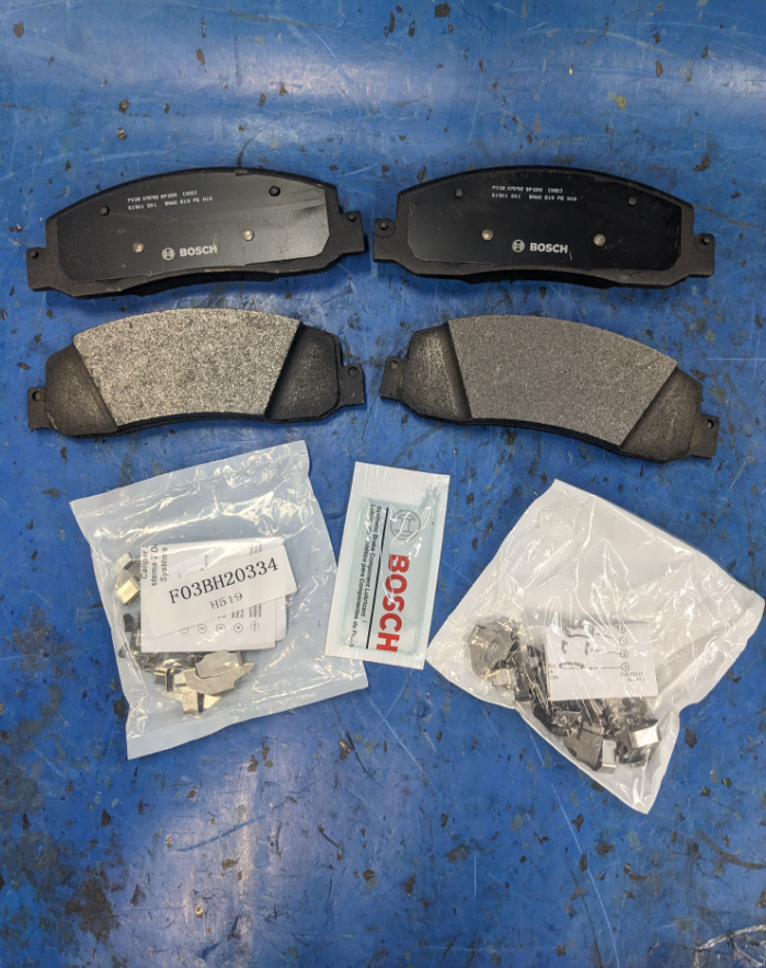 Bosch QuietCast Premium BP1333 Disc Brake Pad Set Front – getexcess