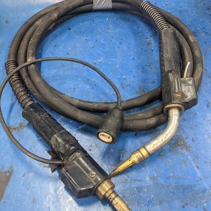 USED ATTC American Torch Tip Lightning Mig Welding Gun Straight Handle 15 FT Lng