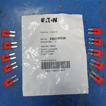 Eaton NSB XBAFBS26 Fuse Accy 2P Jumper