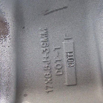 Mopar Genuine OEM 17 X 6.5 Chrome 5-spoke Cast Aluminum Wheel Dodge Caliber