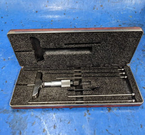 USED Mechanical Depth Micrometer 0-6" Range +/-0.0001 Accuracy Starrett No 440