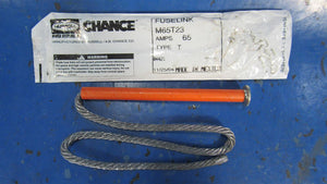 Hubbell Chance M65T23 Fuse Link Type T Slow Buttonhead Solid 23" 65A 27kV