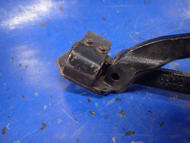 Used Elmo Mfg Co Long Handle Safety Strap Band Cutter Model L - getexcess