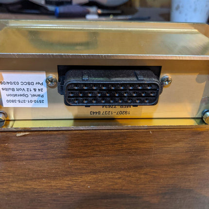 FMTV Vehicular Operation Panel 12378443 2510013753800 AMI5001 M1078 M1083 24 12 Volt