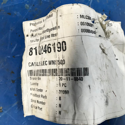 Electric Cable WN5500 Manitowoc 810246190 - getexcess